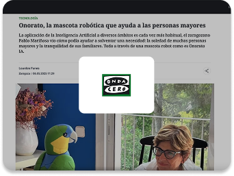 https://amp.ondacero.es/emisoras/aragon/noticias/onorato-mascota-robotica-que-ayuda-personas-mayores_202505066819d695319ae75da4c2f6c3.html?fbclid=PAdGRleASU6mxleHRuA2FlbQIxMQBzcnRjBmFwcF9pZA8xMjQwMjQ1NzQyODc0MTQAAadD_LrnbgeSZEug-OHrUBamv-ZUf7mpzTV7AIhcbuxvLVbOzv3R6DsLox2kWw_aem_YWdncwDRKSwn5HV-FffzZPhWXMfS&brid=YWdncwES5EQhiflwOM19X9SFxHb0