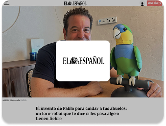 https://www.elespanol.com/reportajes/20240720/invento-pablo-cuidar-abuelos-loro-robot-dice-pasa-fiebre/869913246_0.amp.html?fbclid=PAdGRleASU6ZhleHRuA2FlbQIxMQBzcnRjBmFwcF9pZA8xMjQwMjQ1NzQyODc0MTQAAaeRsxwqyF4ta4WEIP8Ee55B1kbrs2PExeVTSVacfuzmxw_nOqRe1n0XBCs0DQ_aem_YWdncwDclx0ETSlgIAEVK3wLsNZ5&brid=YWdncwFeaIC65zFlI3sRGizdDN3B