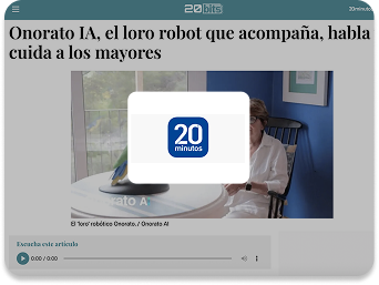 https://www.20minutos.es/tecnologia/onorato-ia-loro-robot-que-acompana-habla-cuida-los-mayores-5701960/?fbclid=PAdGRleASU6qJleHRuA2FlbQIxMQBzcnRjBmFwcF9pZA8xMjQwMjQ1NzQyODc0MTQAAafJiV1M5SFSZsz2A1CpKbRgHNGlxZBjpLibuqb6D3oFNjSs_MfBMmHQnfTKWQ_aem_YWdncwCm_1vVMutrp0RKVdRPRRR-